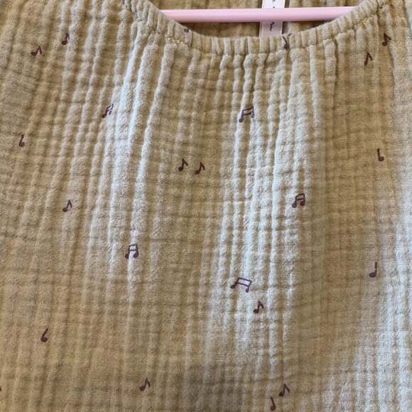 Rylee + Cru Hazel Dress with music notes size 6-7Y - Picture 4 of 5